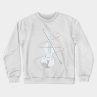 Violin with melody Crewneck Sweatshirt